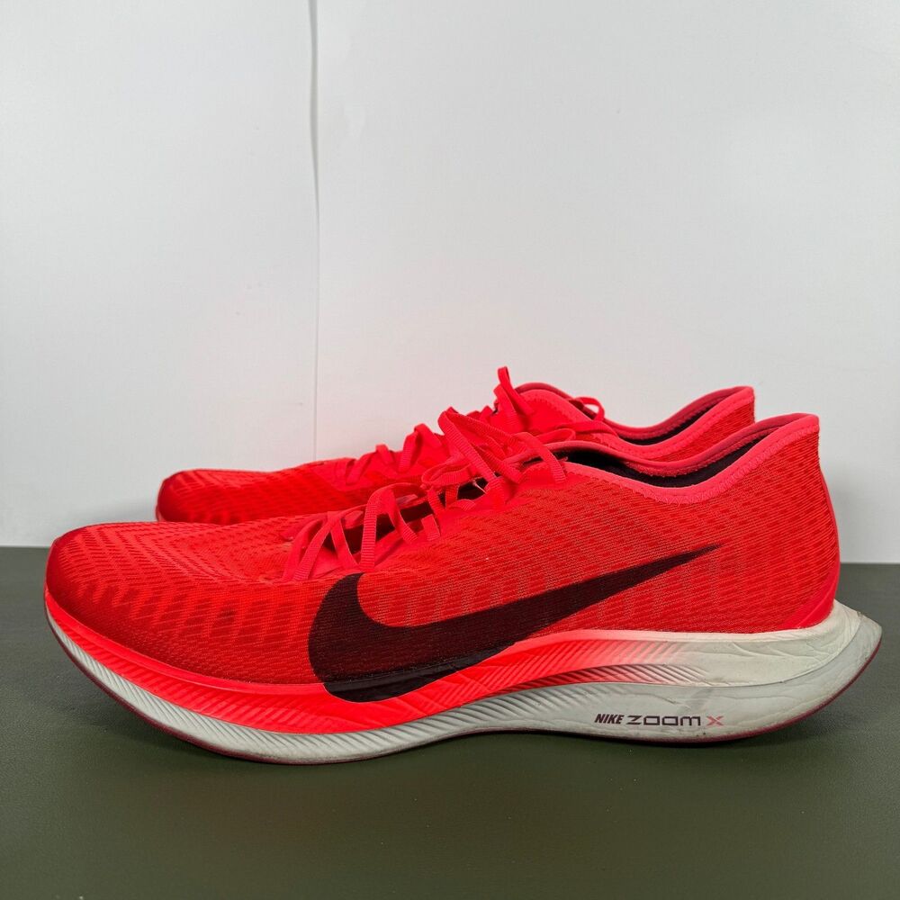Nike Zoom Pegasus Turbo 2 Mens Size 15 Running Train Bright Crimson AT2863-600
